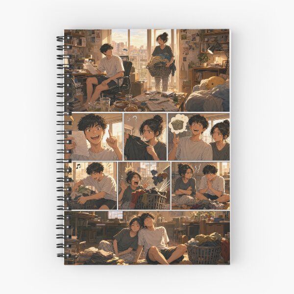 Item preview, Student Life Cozy Reading Room Comic Print designed and sold by Grafititee.
