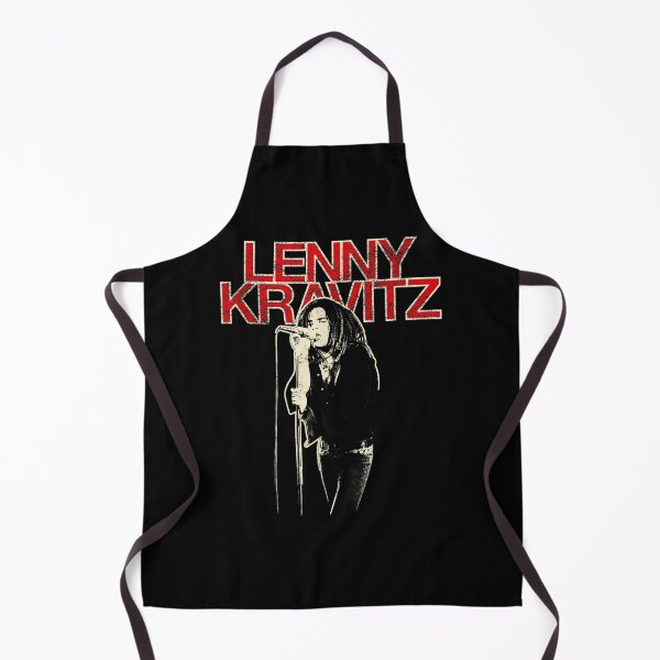 Artikelvorschau, Lenny Kravitz Red Logo Mic Pose entworfen und verkauft von AnnUWatts.
