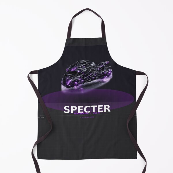 Item preview, Specter Sci-Fi Hoverbike Purple Neon Futuristic Art designed and sold by AvalonMoss.