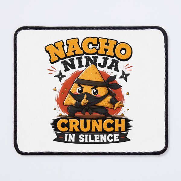 Item preview, Nacho Ninja Cute Kawaii Food Ninja T-Shirt | Crunch In Silence Cartoon Snack Warrior designed and sold by Snackwear Apparel.