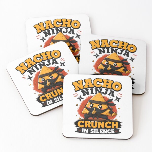 Item preview, Nacho Ninja Cute Kawaii Food Ninja T-Shirt | Crunch In Silence Cartoon Snack Warrior designed and sold by Snackwear Apparel.