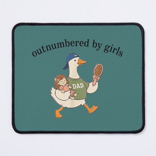 Item preview, Outnumbered By Girls Goose Dad Father's Day_2 designed and sold by meilcannb.