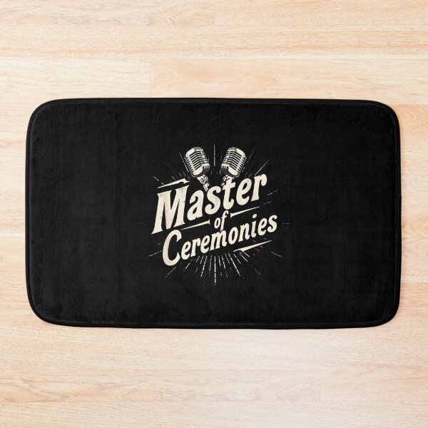 Item preview, Master Of Ceremony Emcee Celebration designed and sold by AnnUWatts.