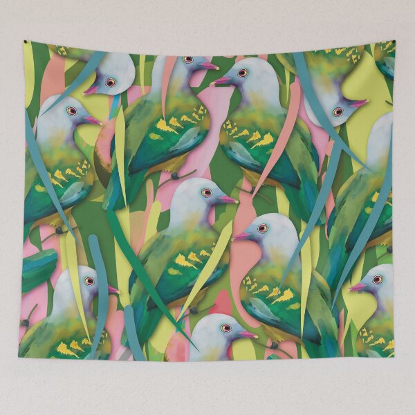 Item preview, Wompoo Fruit Dove Australian Rainforest Bird designed and sold by Karin Taylor.
