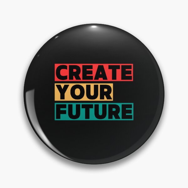Item preview, Create Your Future Vintage Retro Typography designed and sold by SeJaa.