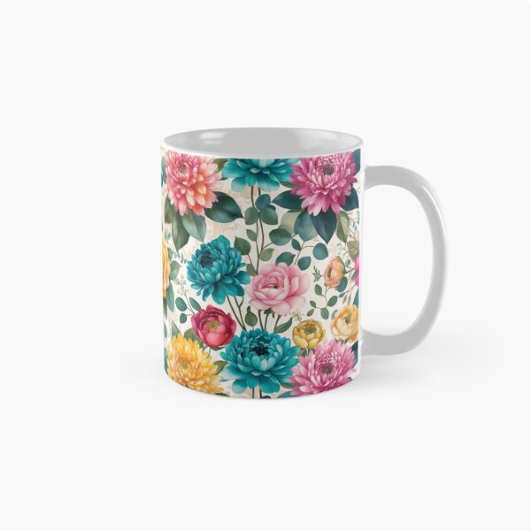 Item preview, Vibrant Colorful Floral Seamless Pattern designed and sold by IntelliMindDesigns.