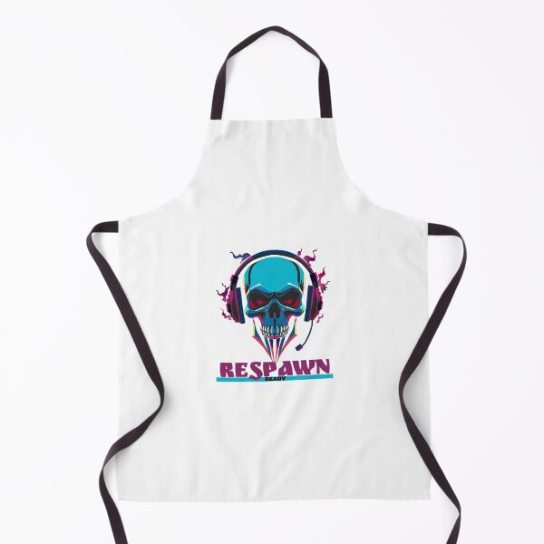 Item preview, Respawn ready - illustration of skull wearing gaming headset designed and sold by Envelope-99.