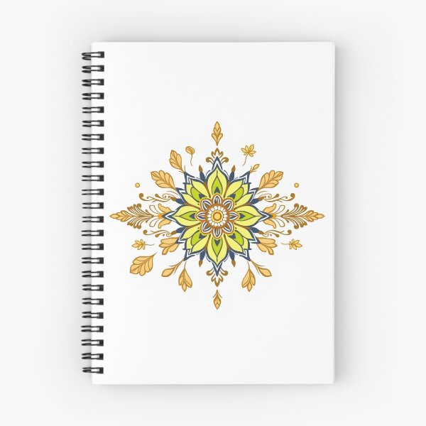 Item preview, Henna Mehndi Floral Pattern Ornamental - Modern Gr designed and sold by QuirkThreadsCo.