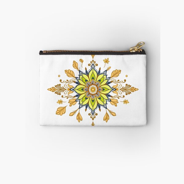 Item preview, Henna Mehndi Floral Pattern Ornamental - Modern Gr designed and sold by QuirkThreadsCo.