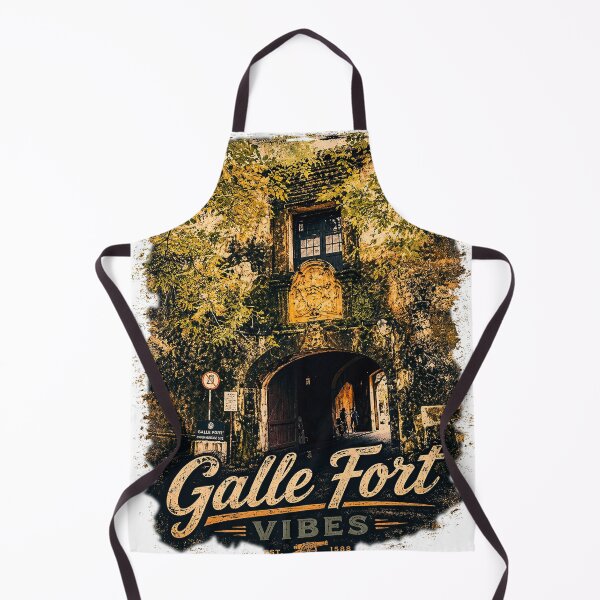Item preview, Galle Fort Vibes – Historic Gate & Heritage Walls Vintage T-Shirt Design designed and sold by GooniSL.