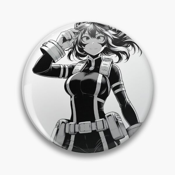 Item preview, Black and White Manga - h-ro-ne in Combat Suit designed and sold by AnimeShin.