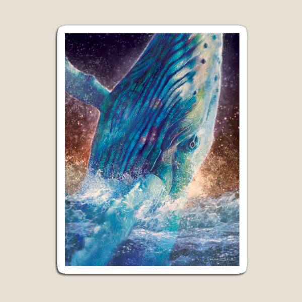 Mystic Whale Magnet