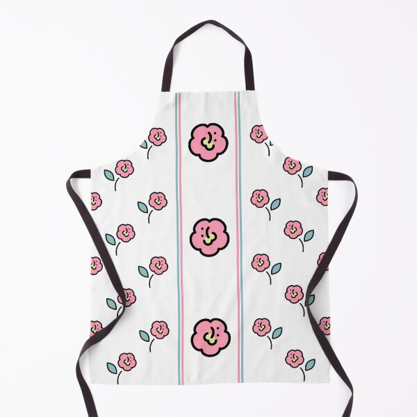 Item preview, Kawaii Pink Flowers - Cute and Minimalist Retro Floral Design designed and sold by Kessy-Kunstler.