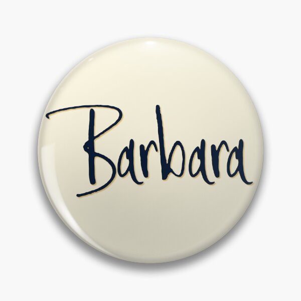 Item preview, BARBARA personalized type design designed and sold by CharlottePlaceArt.