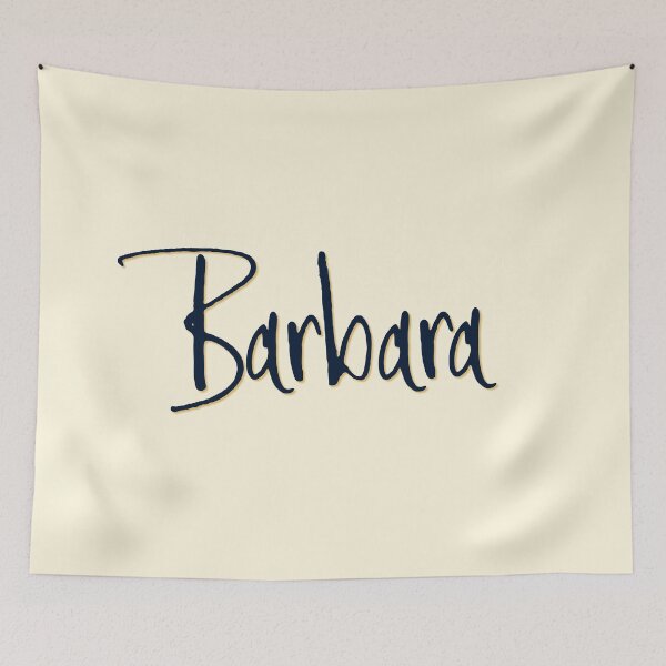 Item preview, BARBARA personalized type design designed and sold by CharlottePlaceArt.