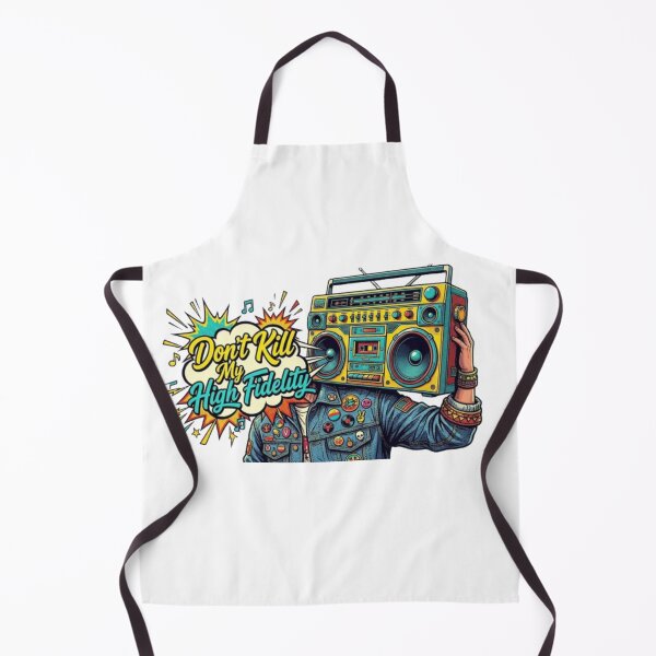 Item preview,  Dont Kill My High Fidelity Boombox Retro Vintry Off designed and sold by VintryOff.