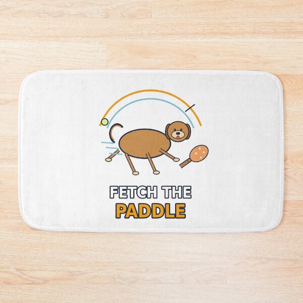 Item preview, Fetch The Paddle Funny Pickleball Dog Design designed and sold by Concrete Coffee Studio.