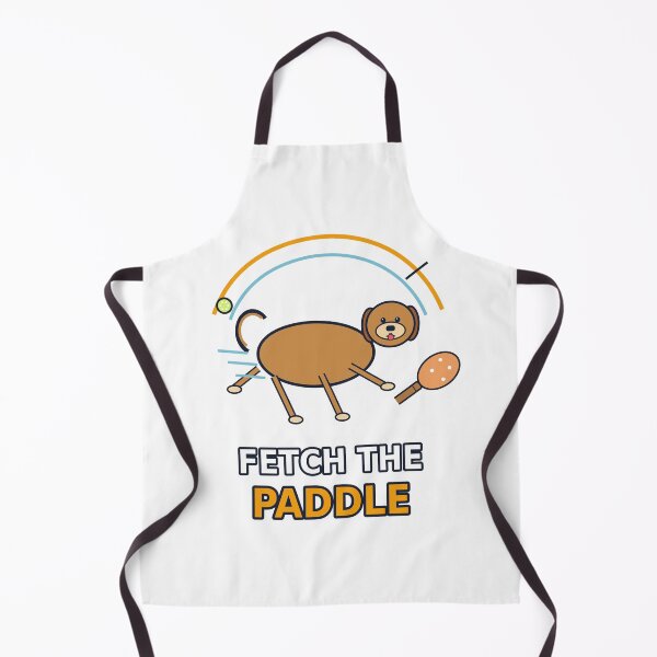 Item preview, Fetch The Paddle Funny Pickleball Dog Design designed and sold by Concrete Coffee Studio.