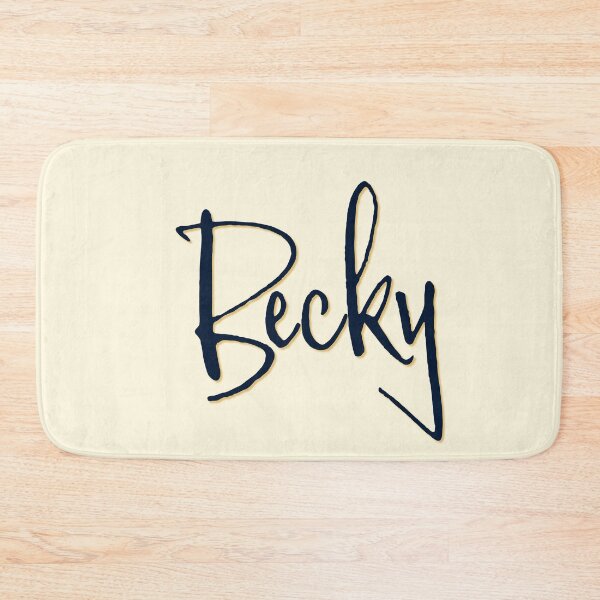 Item preview, BECKY personalized type design designed and sold by CharlottePlaceArt.
