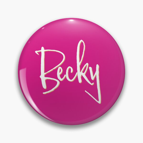 Item preview, BECKY personalized type design designed and sold by CharlottePlaceArt.