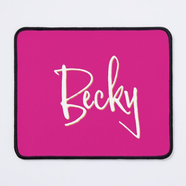 Item preview, BECKY personalized type design designed and sold by CharlottePlaceArt.