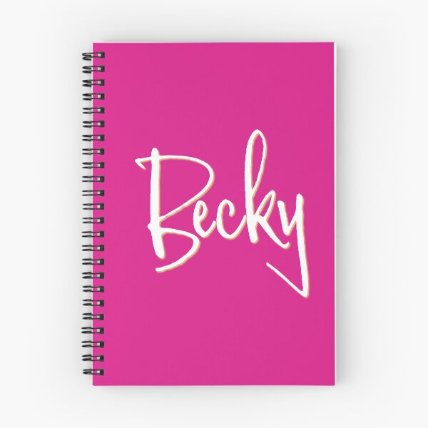 Item preview, BECKY personalized type design designed and sold by CharlottePlaceArt.