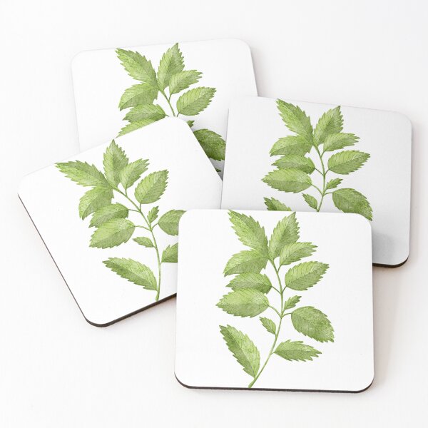 Item preview, Fresh mint leaves designed and sold by pinkyfish1010.