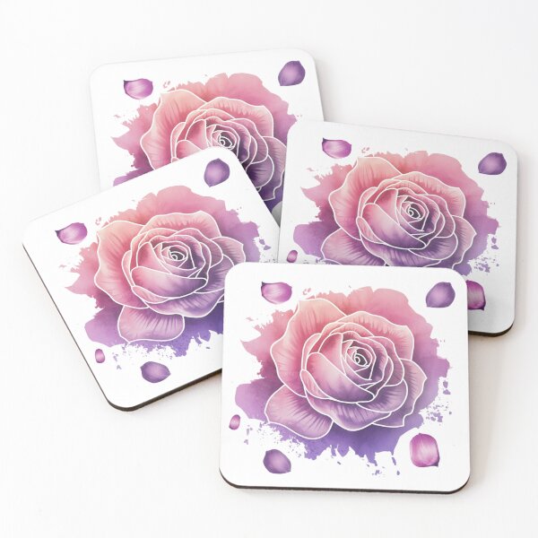 Item preview, Romantic watercolour rose — soft blush botanical painting designed and sold by xaiartist.