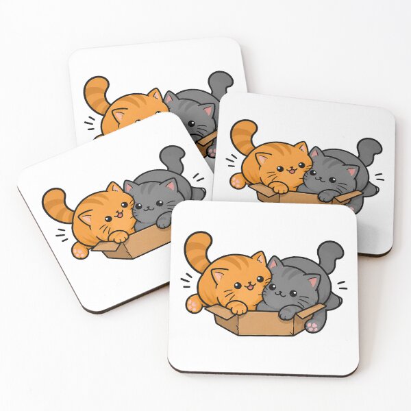 Item preview, Cute Kittens In A Box Adorable Cat Lovers Design designed and sold by MonkiFlipp.
