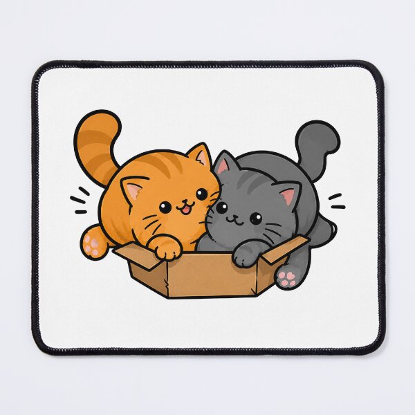 Item preview, Cute Kittens In A Box Adorable Cat Lovers Design designed and sold by MonkiFlipp.
