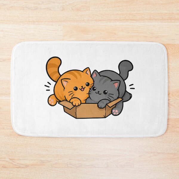 Item preview, Cute Kittens In A Box Adorable Cat Lovers Design designed and sold by MonkiFlipp.