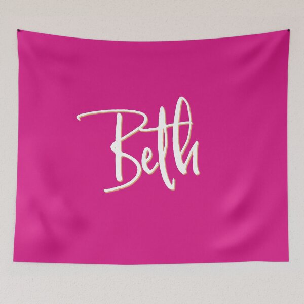 Item preview, BETH personalized type design designed and sold by CharlottePlaceArt.