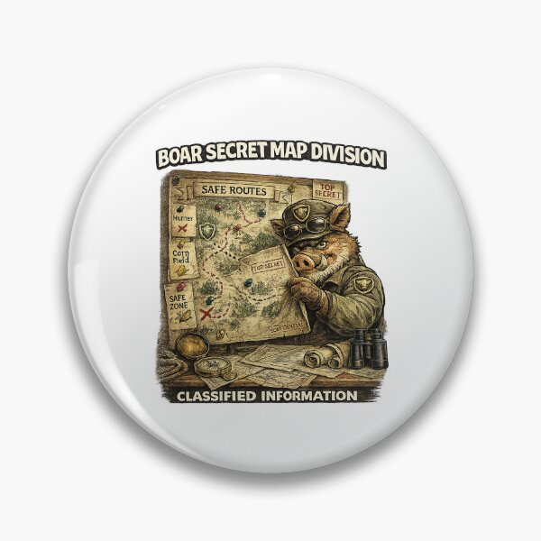 Item preview, Boar Secret Map Division designed and sold by C6S5M.