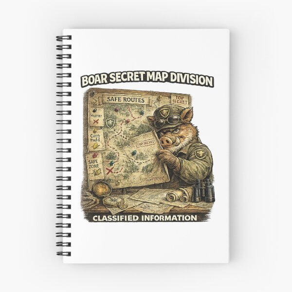 Item preview, Boar Secret Map Division designed and sold by C6S5M.