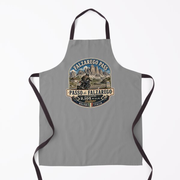 Item preview, Falzarego Pass, Passo di Falzarego Italy Motorcycle Sticker TShirt 06 designed and sold by OuterShellUK.