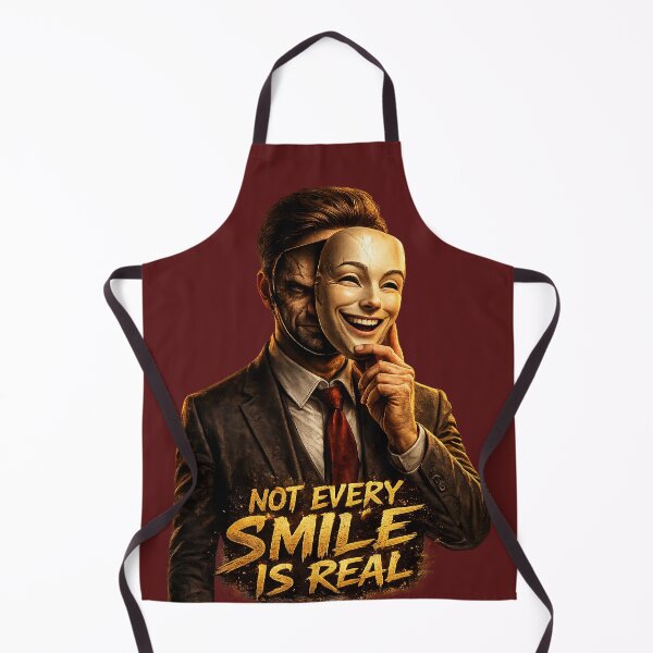Item preview, Not Every Smile Is Real – Motivational Quote Design designed and sold by mr.bardook.