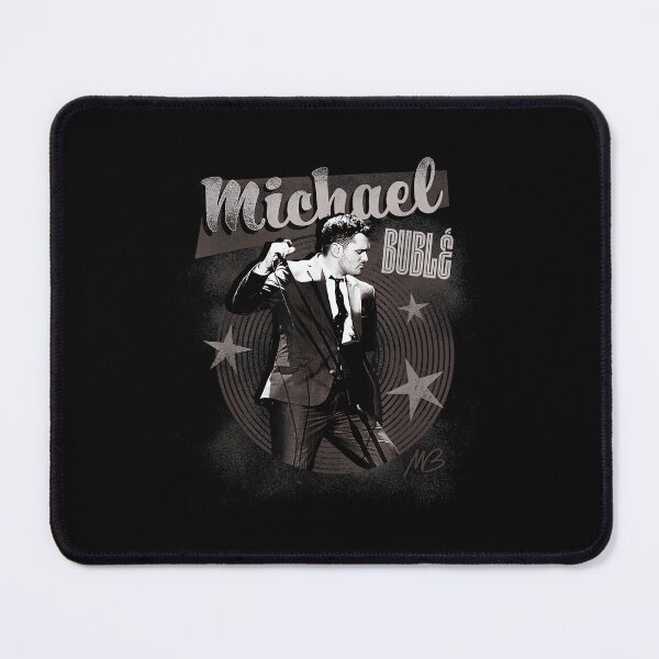 Item preview, Michael Bublé On The Mic Vintage Style designed and sold by AnnUWatts.