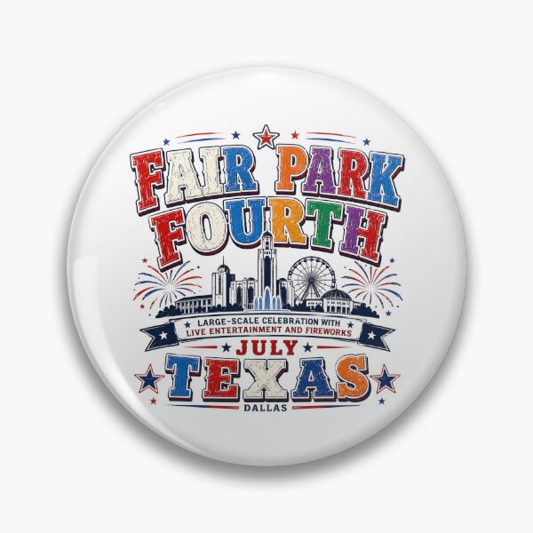 Item preview, Patriotic Fair Park Texas Celebration designed and sold by Combat Skies.