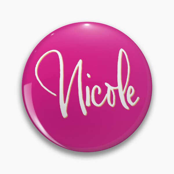 Item preview, NICOLE personalized type design designed and sold by CharlottePlaceArt.