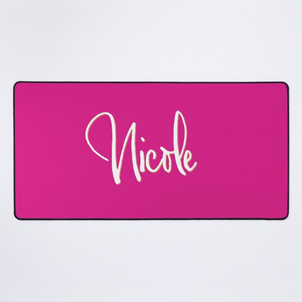 Item preview, NICOLE personalized type design designed and sold by CharlottePlaceArt.
