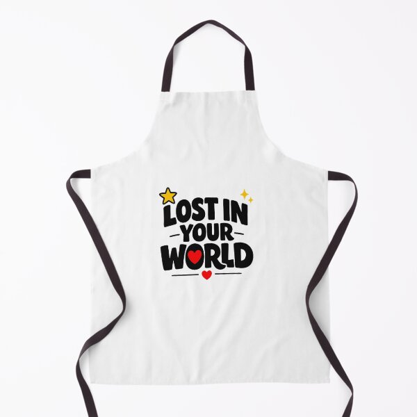 Item preview, Lost In Your World | Romantic Love Quote Sticker designed and sold by Lovestickerco.