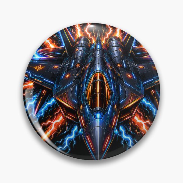 Item preview, Void Jet Cyberpunk Futuristic Fighter Aircraft designed and sold by RiteshCenter .