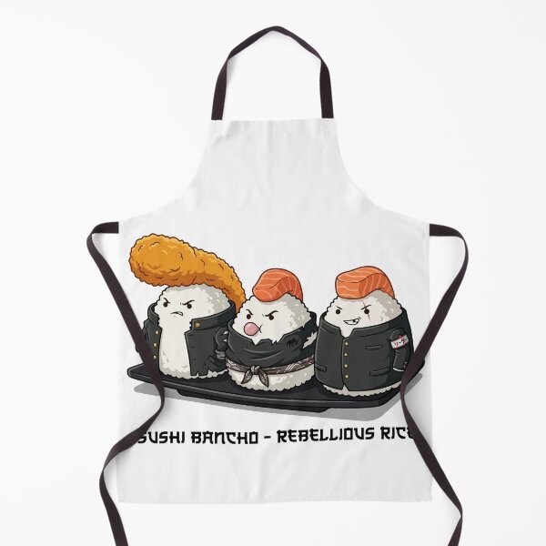 Item preview, Sushi Bansho Rebellious Rice 90s Anime Delinquent Meme Graphic designed and sold by ShirtRemarks.