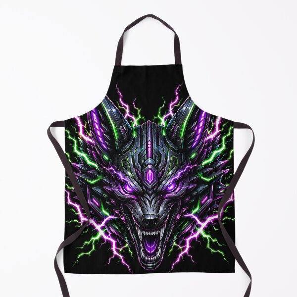 Item preview, Void Jackal Cyber Robotic Neon Anubis designed and sold by RiteshCenter .