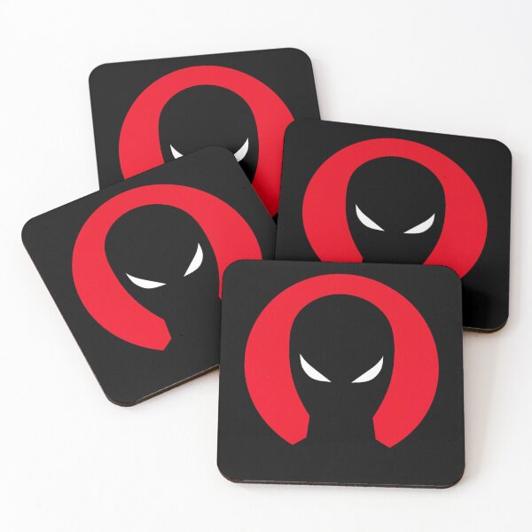 Item preview, Shadow Ninja Minimalist Emblem | Dark Warrior Red Circle Design designed and sold by jeehh.