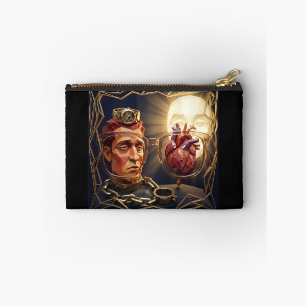 Item preview, Break Free – Geometric Mind & Heart Surreal Art designed and sold by Motherkey.