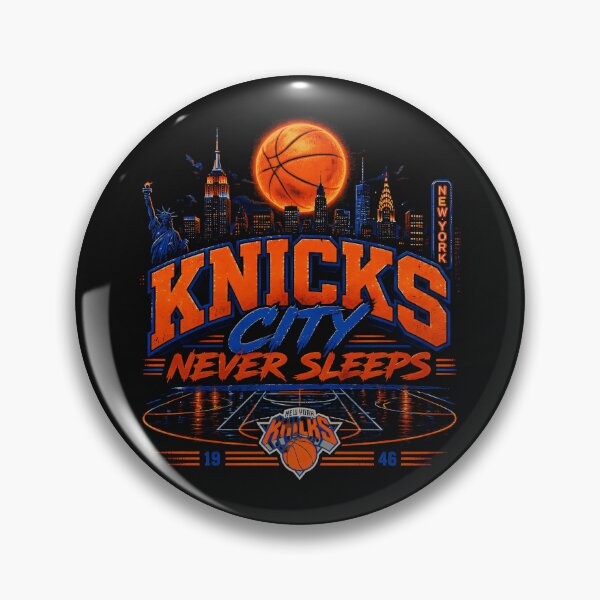 Item preview, Knicks City Never Sleeps New York Knicks Basketball Fan designed and sold by LeoSnarf.