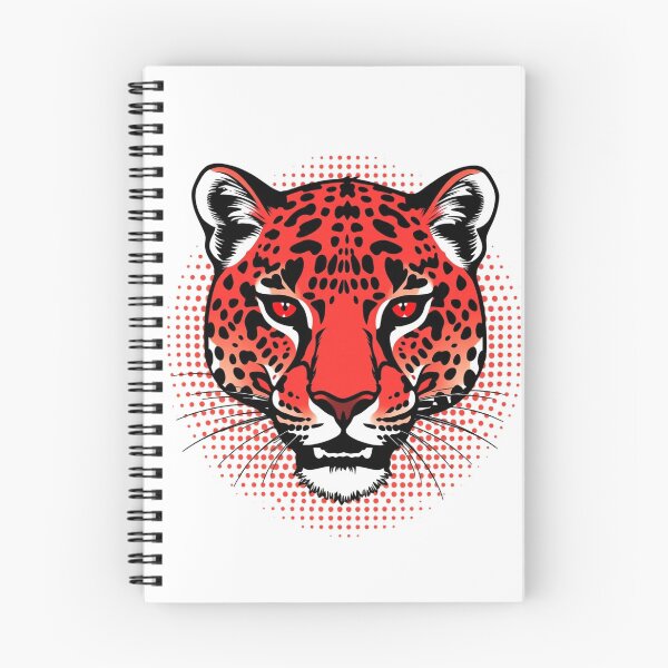 Item preview, Leopard Pop Art - Modern Graphic Art Sticker designed and sold by QuirkThreadsCo.