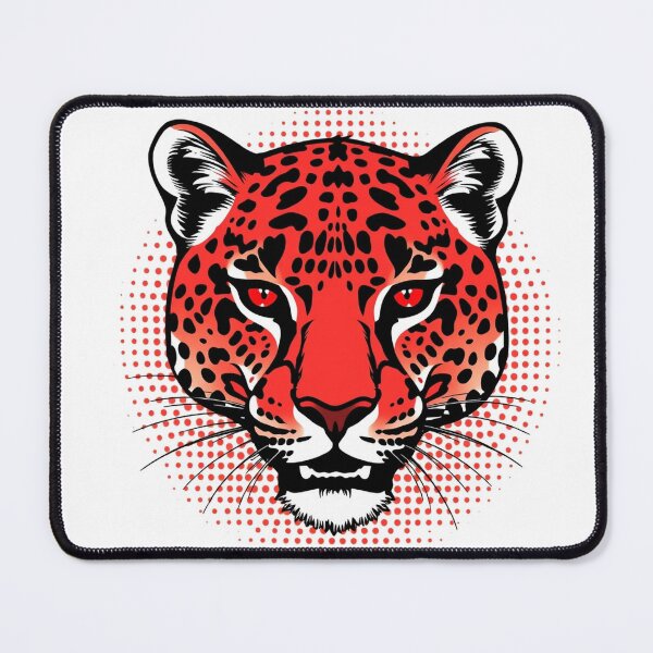 Item preview, Leopard Pop Art - Modern Graphic Art Sticker designed and sold by QuirkThreadsCo.