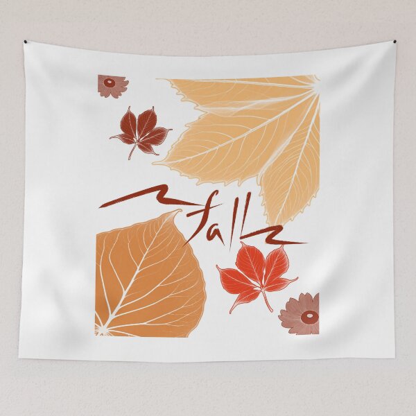 Item preview, Fall autumn colorful Background. Leaf and floral. designed and sold by sdartproject.